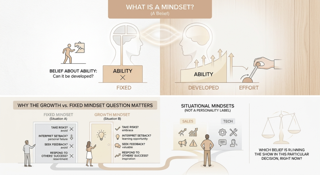 Growth Mindset vs Fixed Mindset